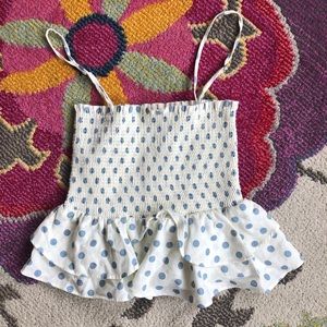 Zara peplum top! NEW WITH TAGS size small